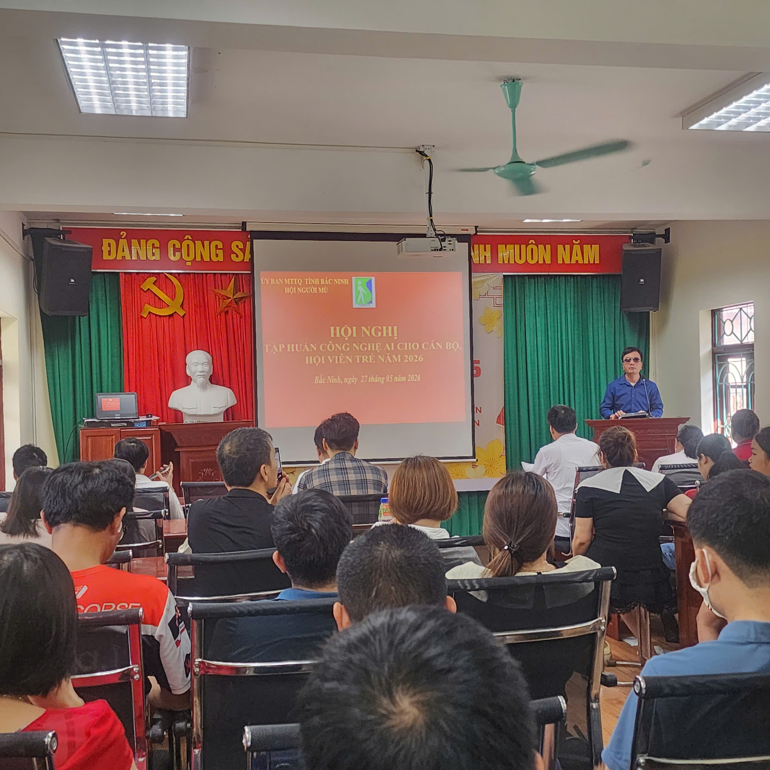 Tỉnh hội Bắc Ninh tổ chức Hội nghị tập huấn kỹ năng sử dụng trí tuệ nhân tạo (AI) cho cán bộ, hội viên trẻ 
